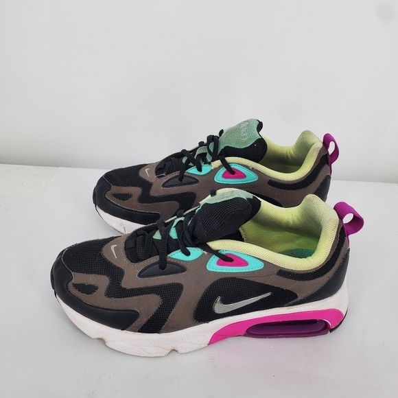 Nike Air Max Running Shoes Grey Black Purple AT5628 004 Size 5.5 Youth 7 Women - Picture 13 of 14